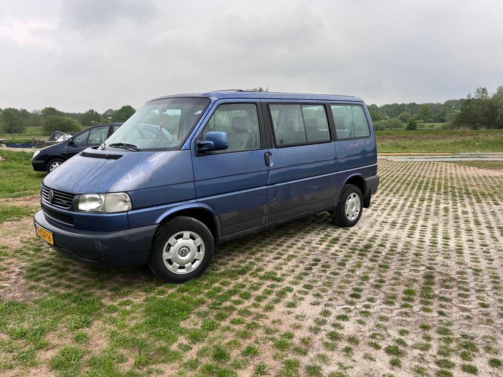 Volkswagen 1997 Blauw multivan T4, Auto's, Volkswagen, Particulier, Multivan, Airbags, Elektrische ramen, Radio, Schuifdeur, Diesel