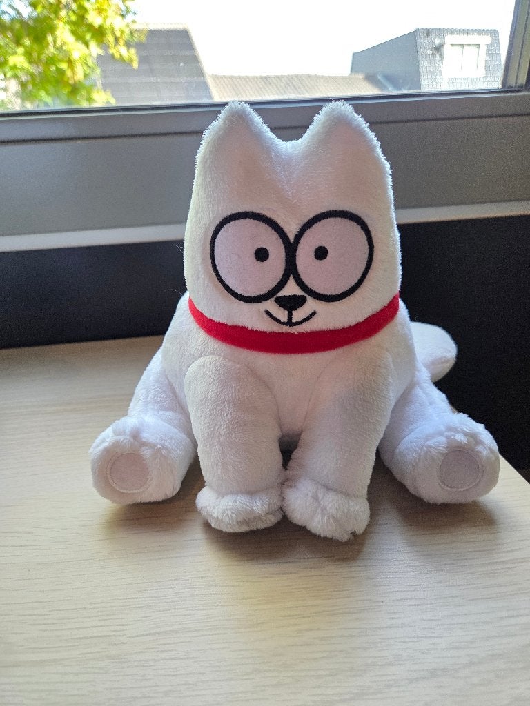 Simon's Cat officiele plush, Ophalen of Verzenden, Zo goed als nieuw