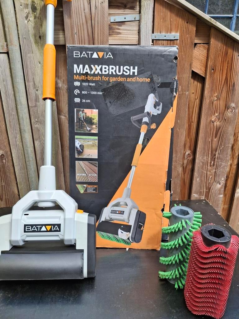 Maxx Brush met nieuwe borstels, Gebruikt, Batavia, Onbekend, Ophalen of Verzenden