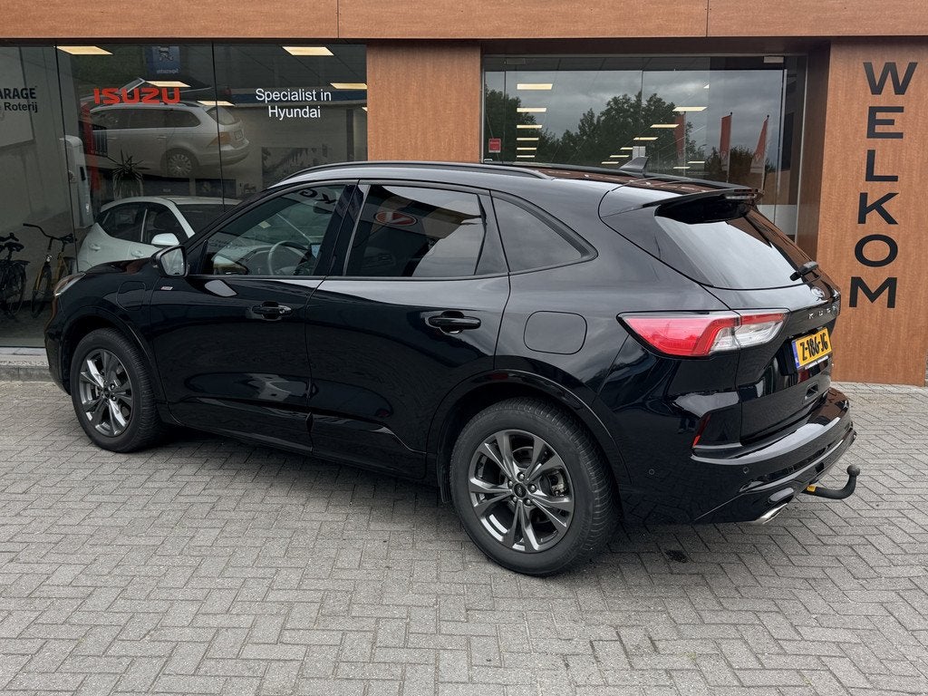 Ford Kuga 2.5 PHEV ST-Line | Carplay | Stoel/ Stuur verwarmi, Auto's, Ford, 12 maanden, Gebruikt, 4 cilinders, Zwart