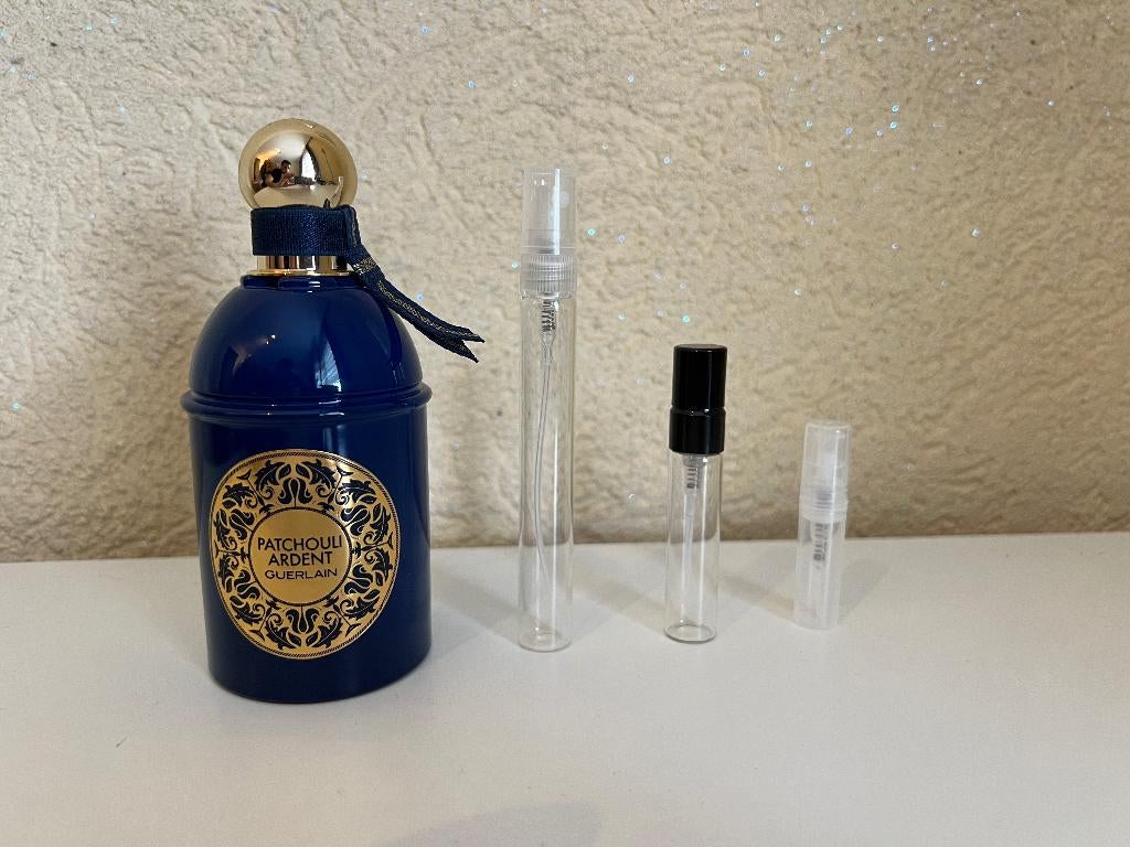 Patchouli Ardent decant sample split parfum, Verzenden
