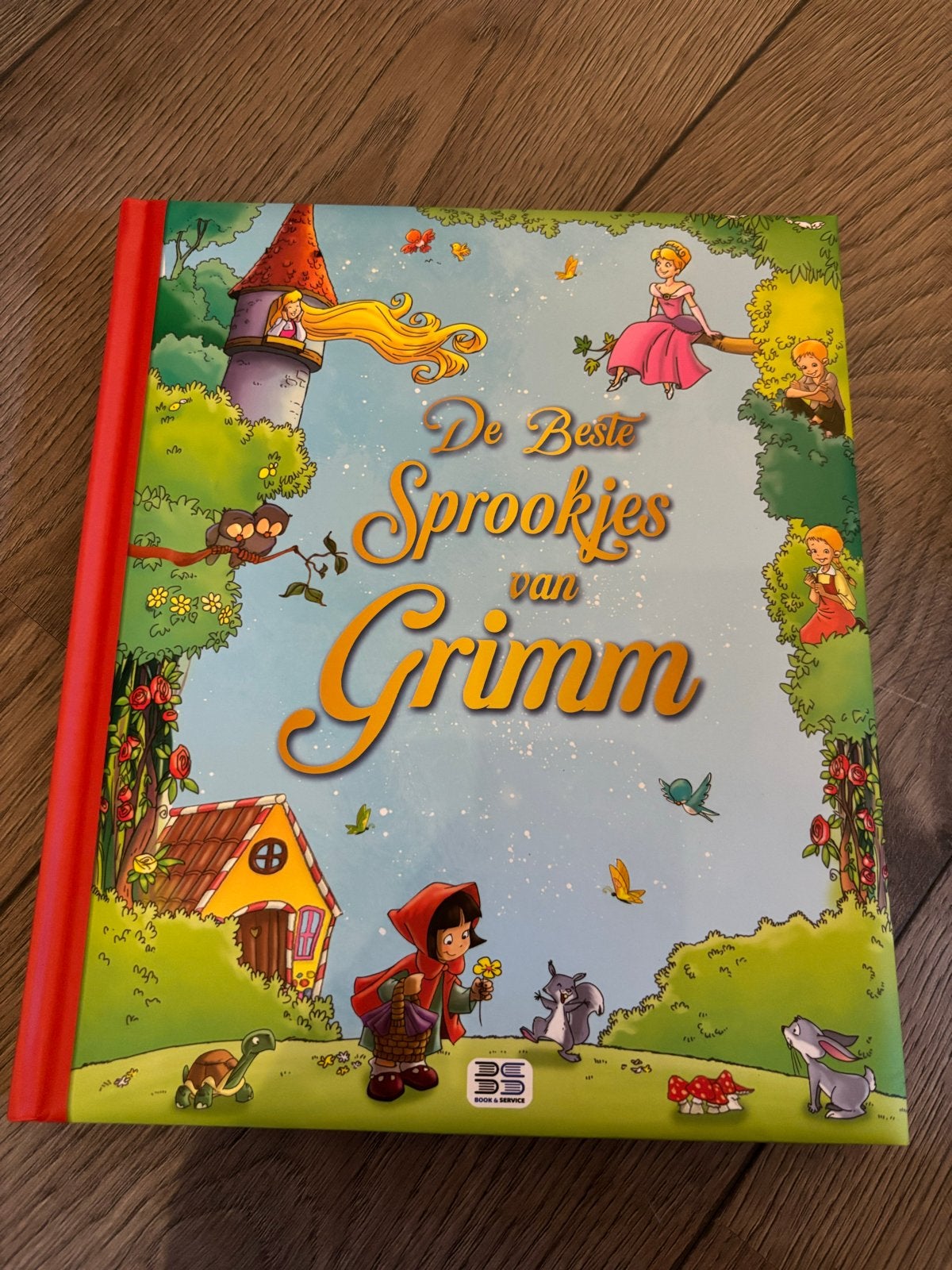 De Beste Sprookjes van Grimm - Geïllustreerd Kinderboek, Boeken, Sprookjes en Fabels, Ophalen of Verzenden, Zo goed als nieuw