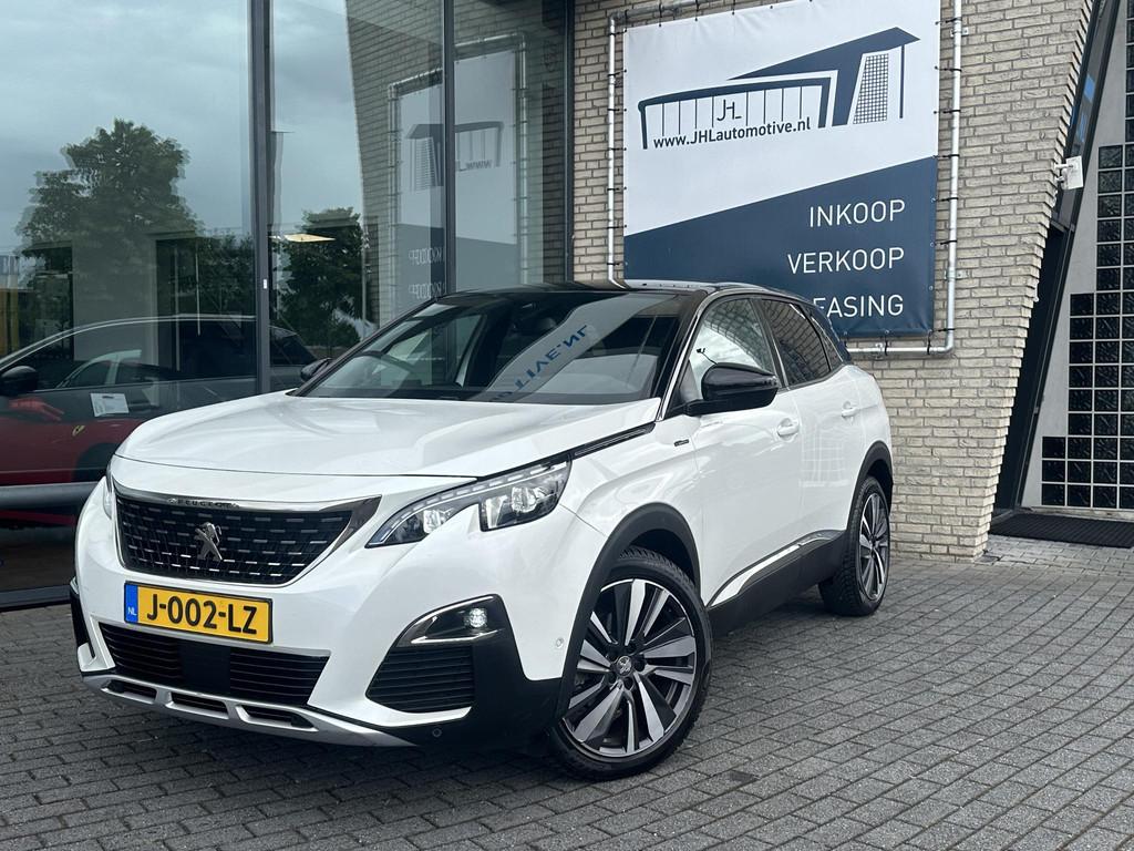 Peugeot 3008 1.2 *130PK*GT Line*FULL-LED*NAVI*ECC*CRUISE*, Voorwielaandrijving, Gebruikt, 1199 cc, Leder en Stof
