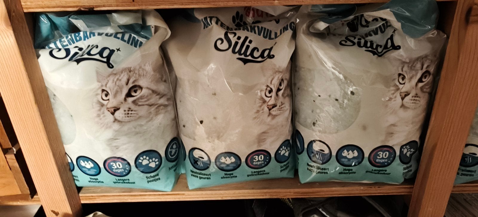 Kattenbakvulling Silica 5 L, Ophalen, Nieuw, Gesloten