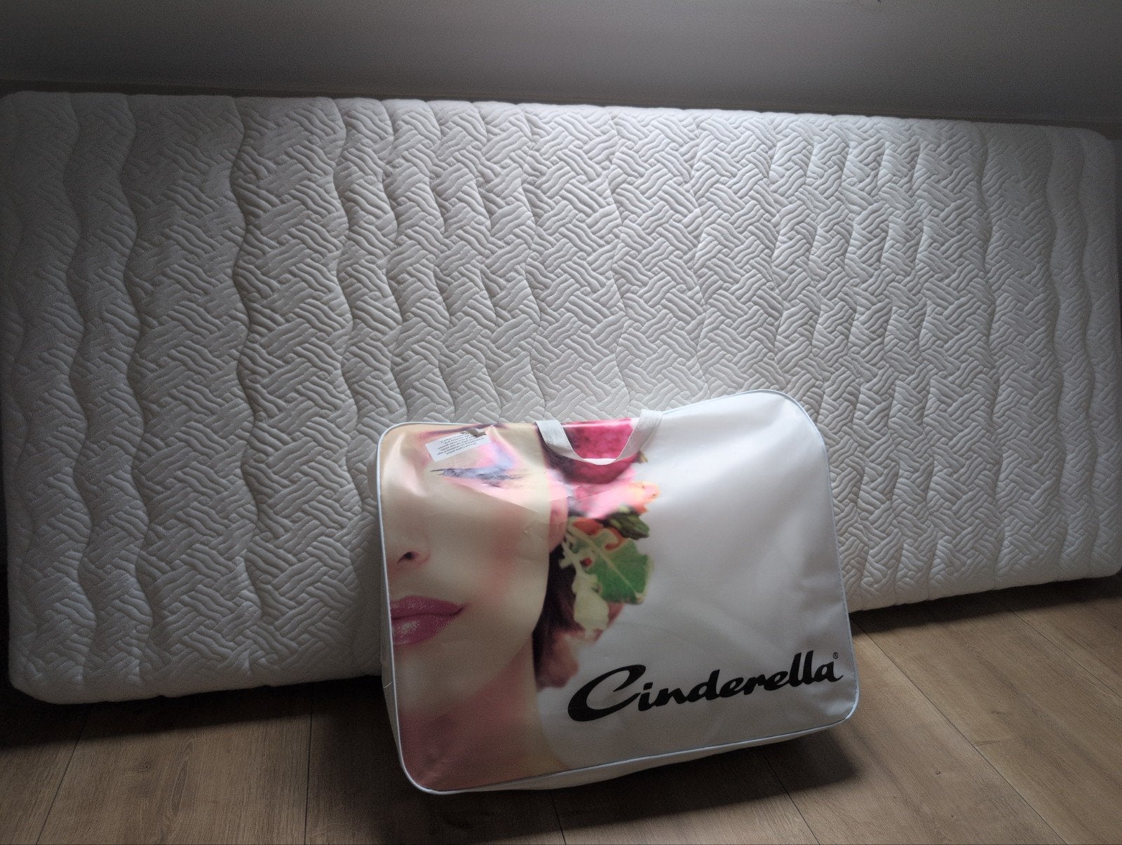Matras 90x200 met dekbed, Ophalen, 90 cm, Eenpersoons, Zo goed als nieuw