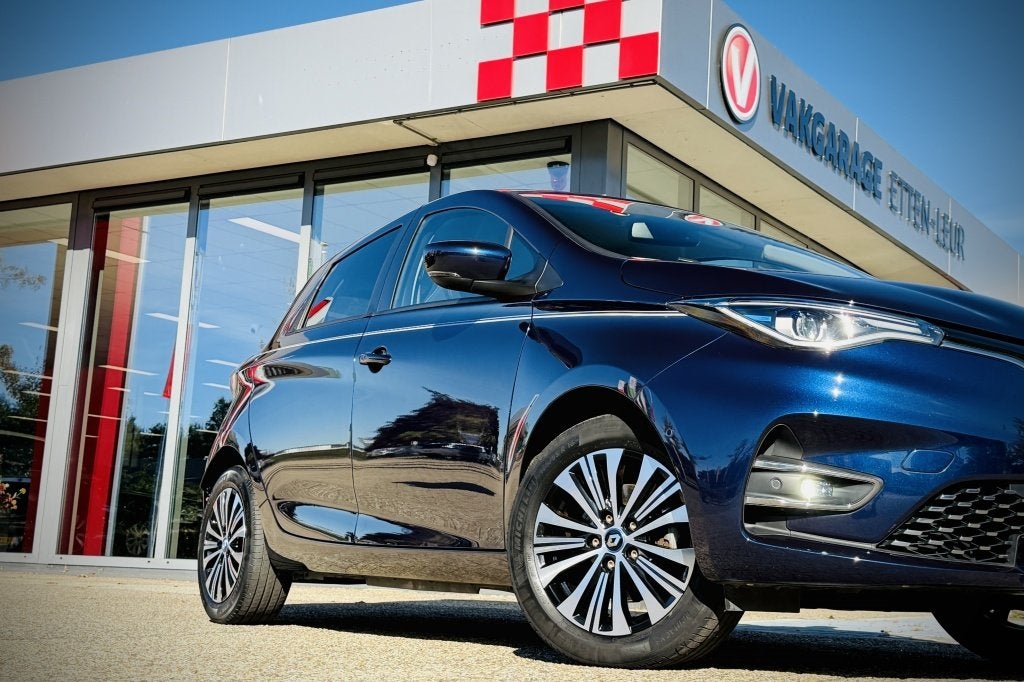 Renault ZOE R135 Riviera 52 Koopaccu | BOSE | STOELVERWARMIN, Auto's, 12 maanden, Gebruikt, Blauw, Leder
