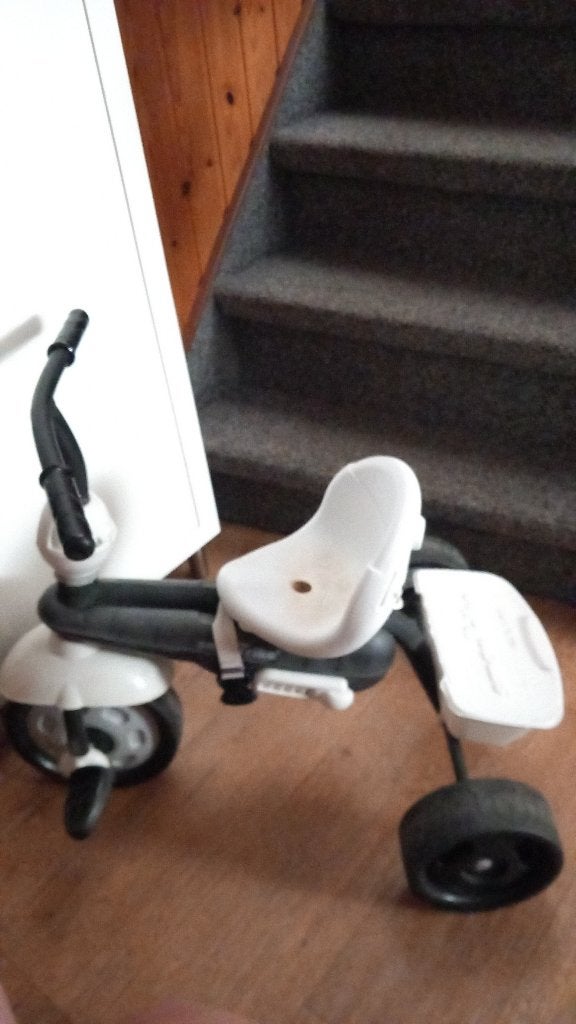 Driewieler/fiets SmarTrike, evt met duwstang, Ophalen, Zo goed als nieuw, Smartrike, Duwstang