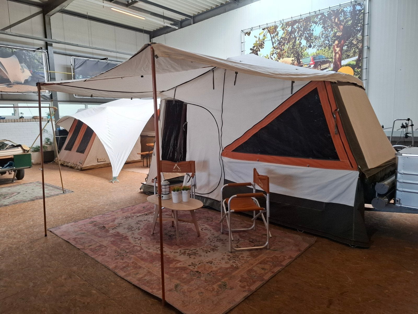 Holtkamper Astro S Membrane Airco, Caravans en Kamperen, Vouwwagens, Ophalen, Holtkamper