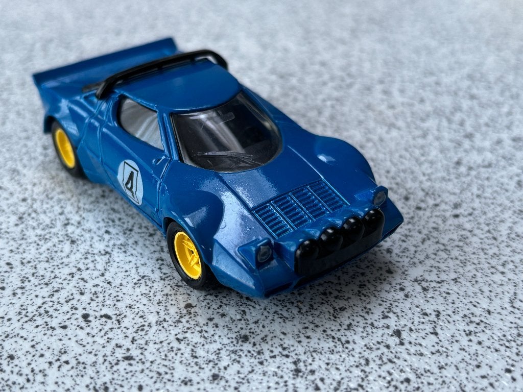 Lancia Stratos van Solido 1:43, Hobby en Vrije tijd, Ophalen of Verzenden, Zo goed als nieuw, Auto, Solido