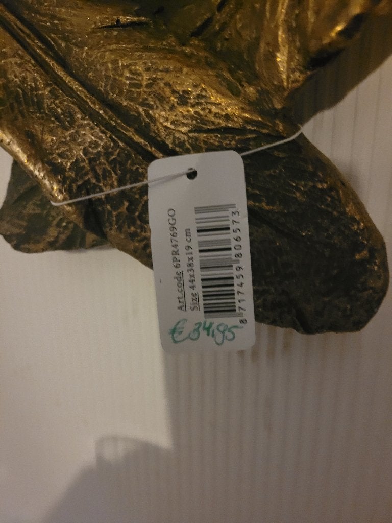 Groot engelen hoofd als plantenbak Clayre & Eef 45x37cm, Ophalen of Verzenden