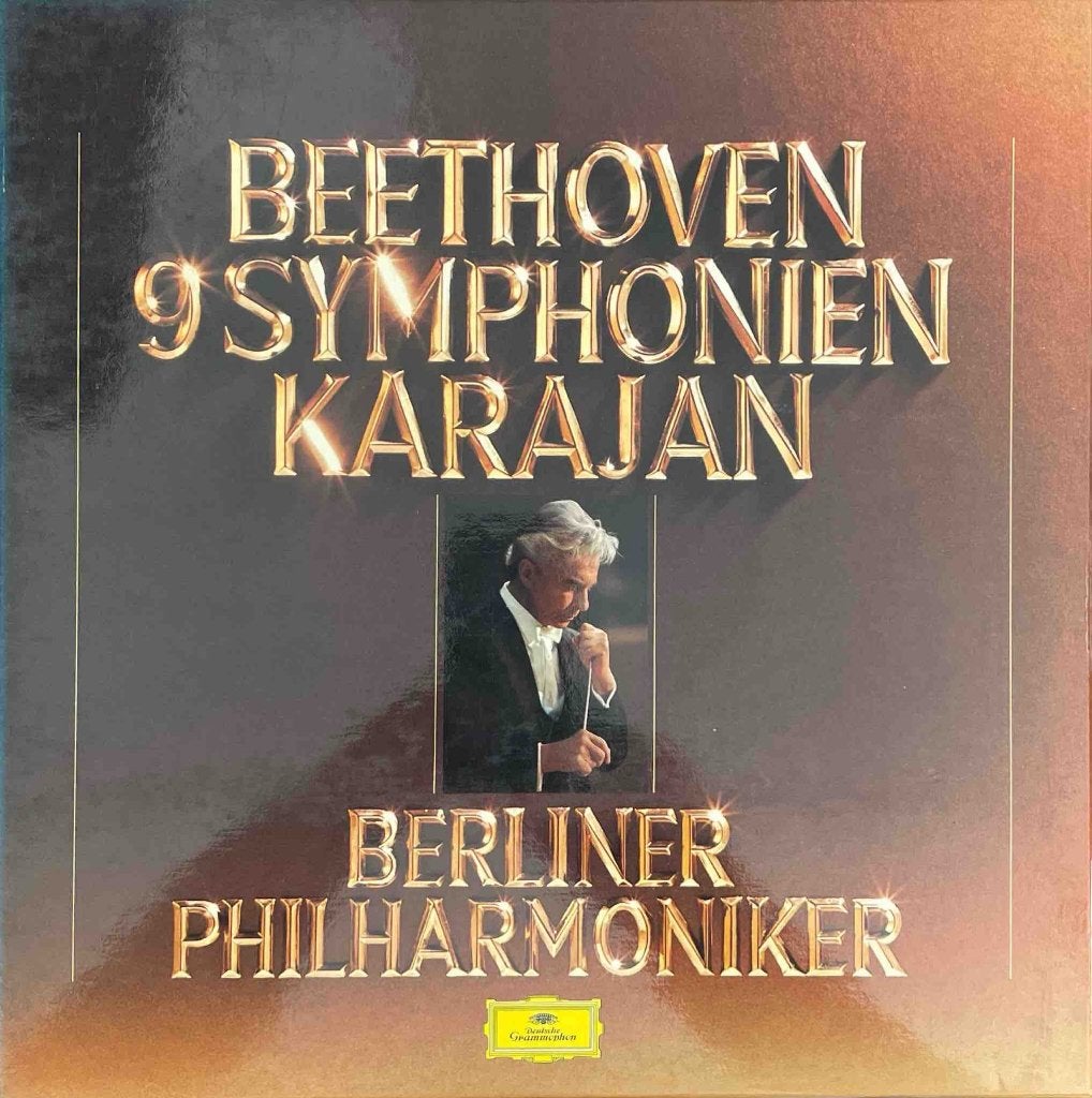 Herbert Von Karajan - Ludwig Van Beethoven - Berliner Sympho, Ophalen of Verzenden, Zo goed als nieuw, Inclusief boekje, Orkest of Ballet