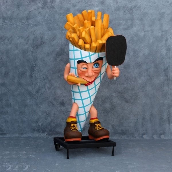 Patatzak Staand – Frietzak - VERRIJDBAAR – 181 cm