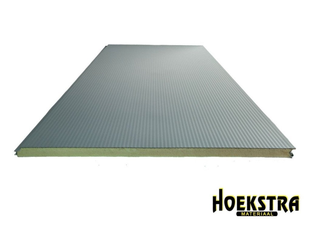 Sandwichpanelen – 40 MM – Antraciet – DIRECT UIT VOORRAAD!, Ophalen, Nieuw, 50 tot 100 mm