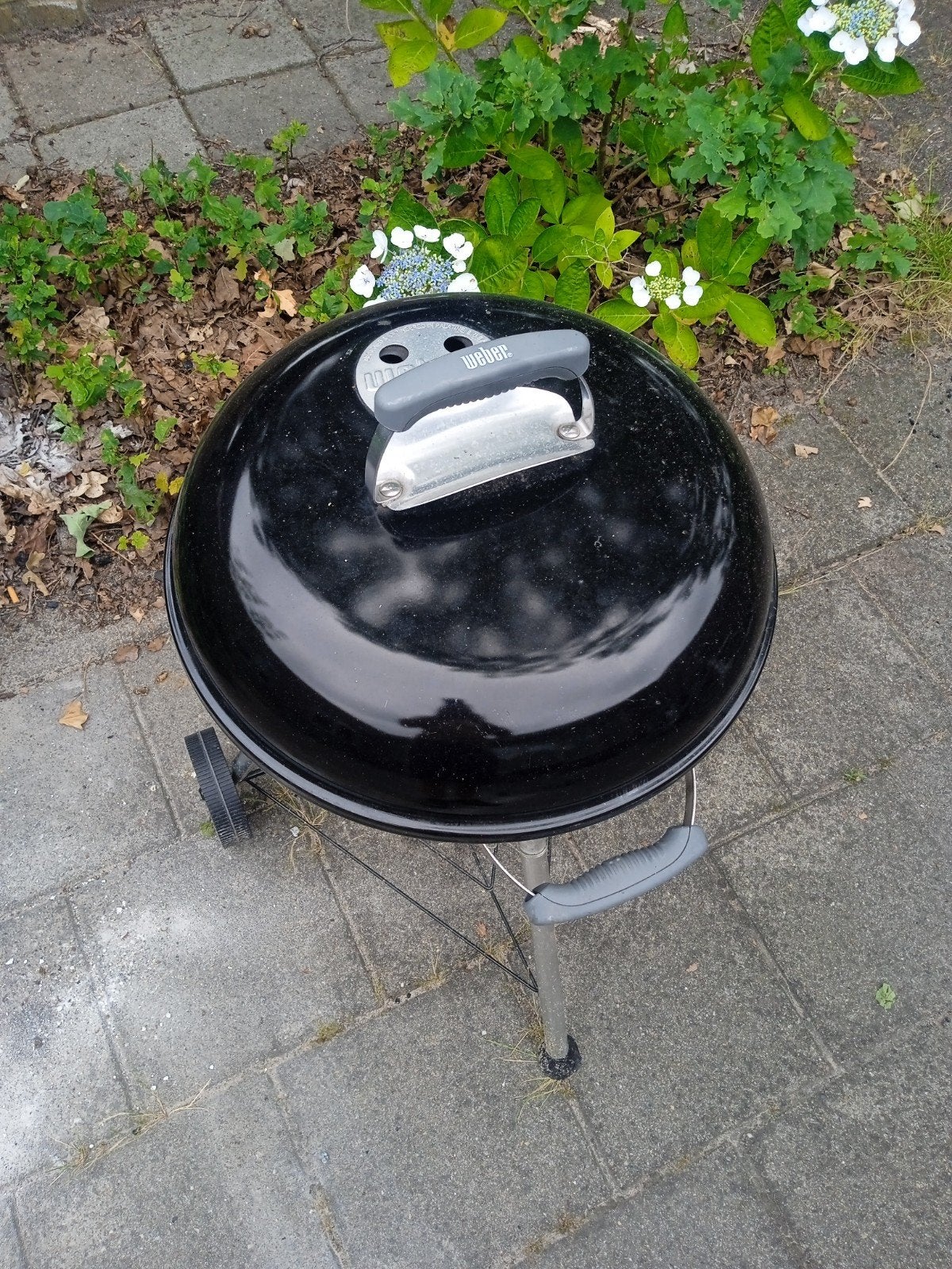 Weber bbq, Ophalen