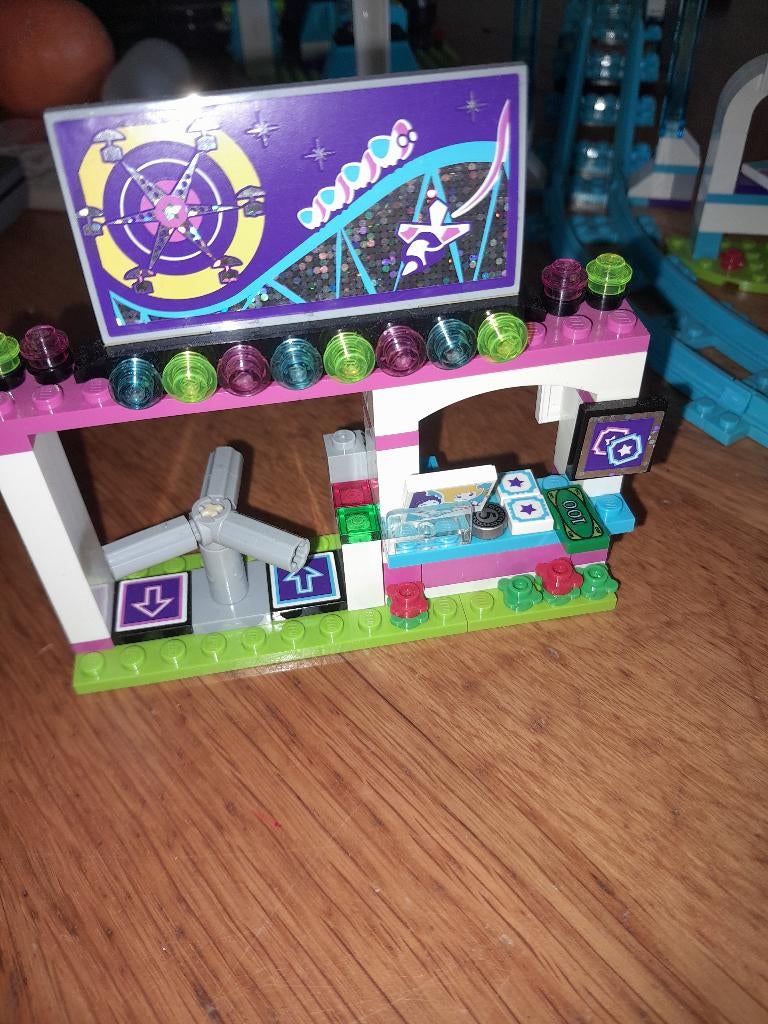LEGO achtbaan 41130, Lego, Friends, Ophalen of Verzenden, Zo goed als nieuw