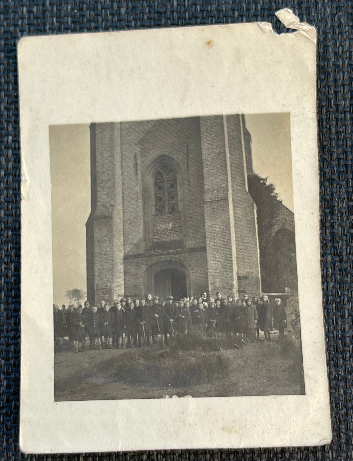 Historische Groepsfoto 1920-1940 Rechtstreeks uit Notariaat, Verzamelen, Ophalen of Verzenden, Voor 1940, Zo goed als nieuw