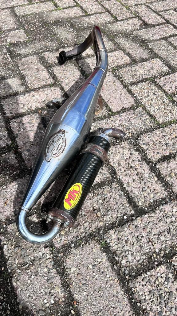 Terugloop MetraKit uitlaat handmade | Nergens verkrijgbaar!, Fietsen en Brommers, Ophalen of Verzenden, Nieuw, Uitlaat, Overige merken