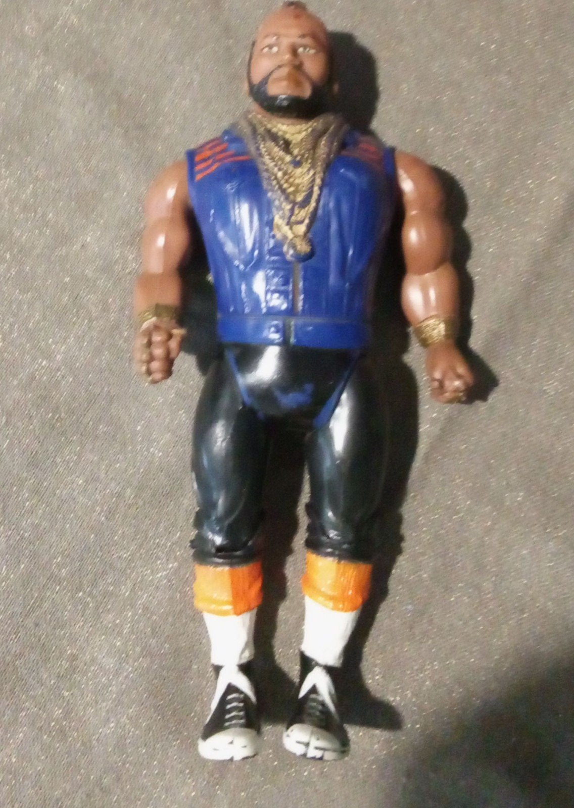 Vintage A-Team Mr. T actiefiguur - Pop, Ophalen of Verzenden, Gebruikt