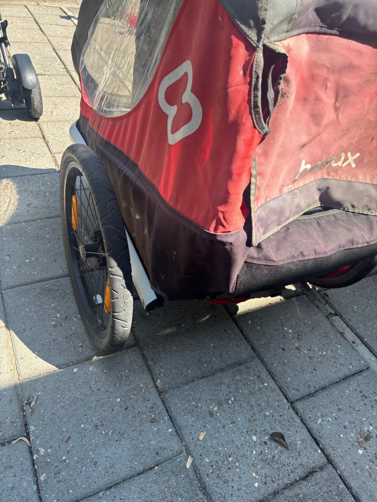 Fietskar, Ophalen, Gebruikt, Kinderkar, Opvouwbaar