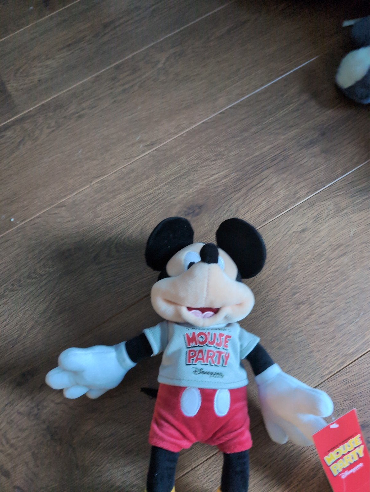 Originele Disneyland Parijs Mickey Mouse knuffel, Muis, Disney, Disney, Ophalen of Verzenden