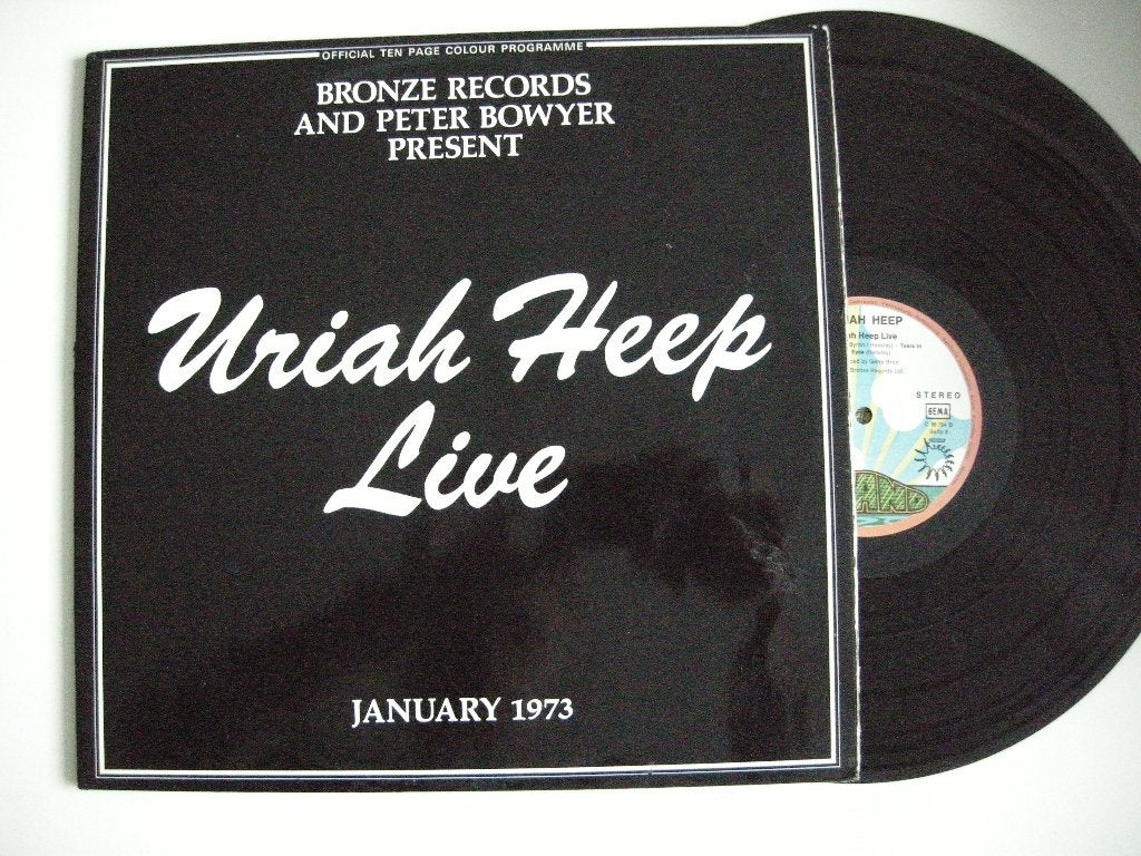 Uriah Heep LIve - 2LP vinyl zgan, Ophalen, Zo goed als nieuw, 12 inch, Poprock