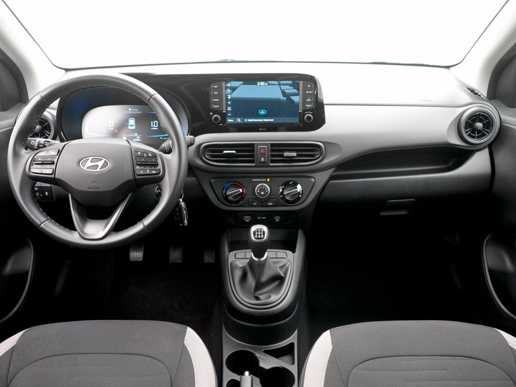 Hyundai i10 1.0 Comfort Smart 5zits | Navi | Sportvelgen | P, Stof, Blauw, Bedrijf, 310 kg