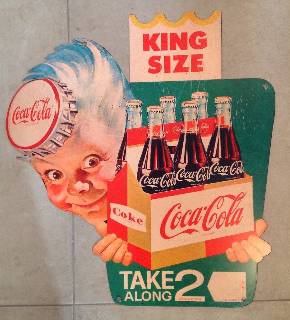Een verzameling unieke vintage Amerikaanse reclameborden., Ophalen of Verzenden, Nieuw, Reclamebord