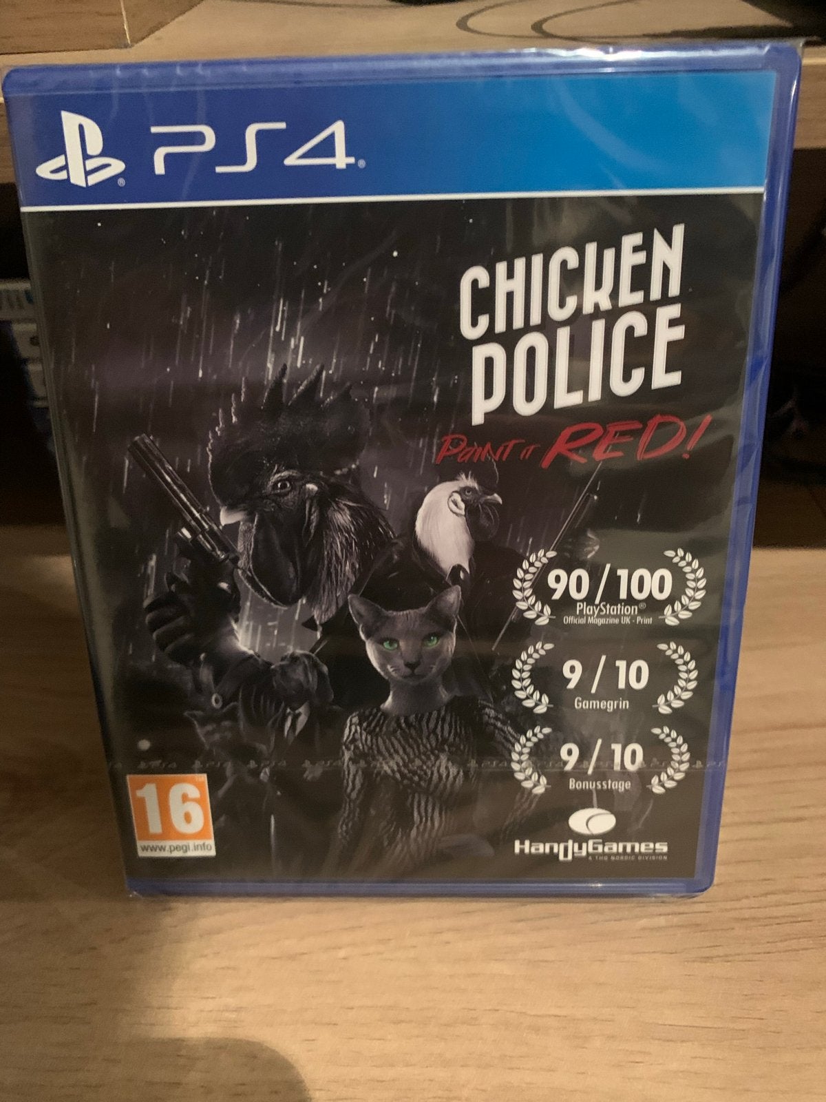Chicken Police - Paint it RED! PS4 (Nieuw in seal), Avontuur en Actie, 1 speler, Nieuw, Ophalen of Verzenden