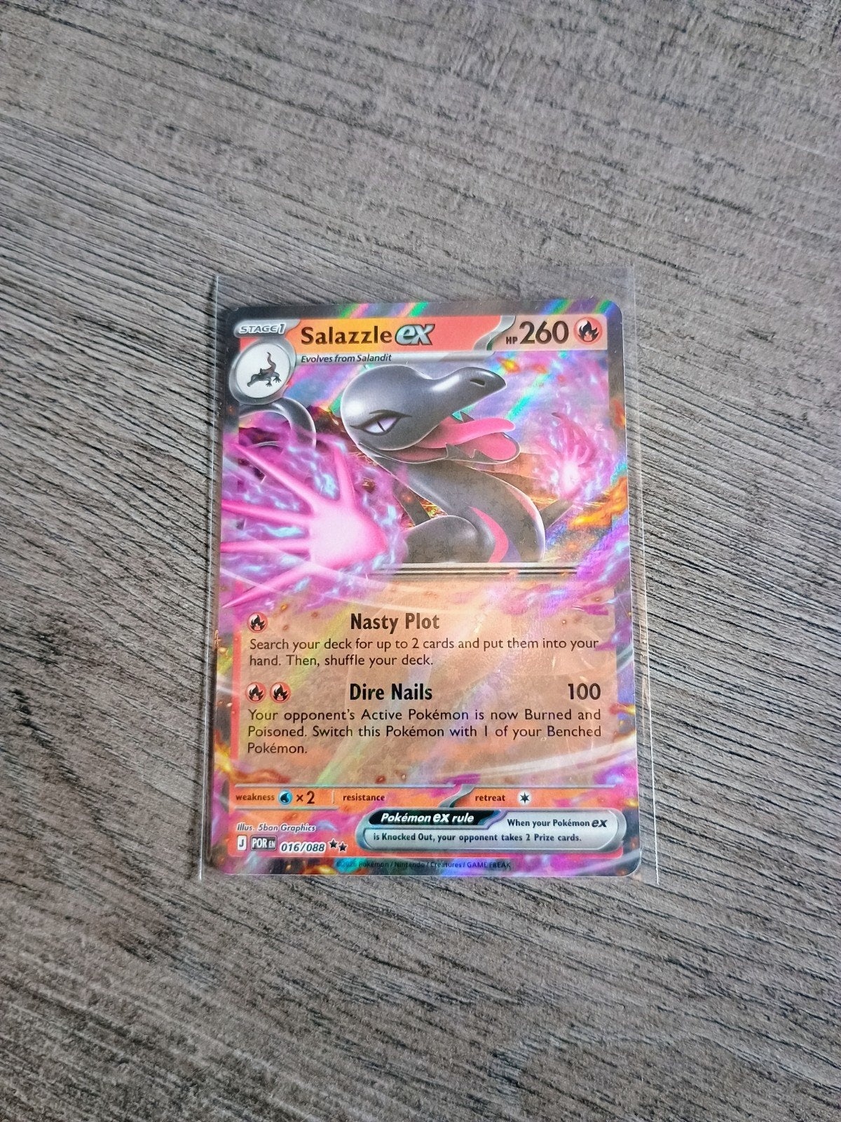 Salazzle Ex, Ophalen of Verzenden, Nieuw, Losse kaart