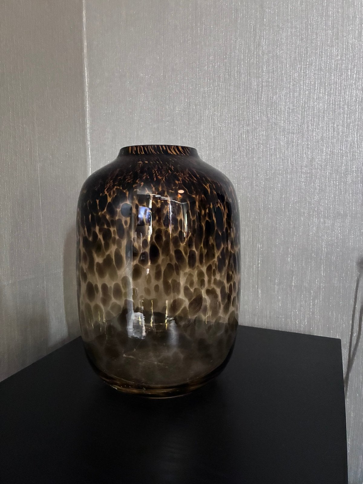 Moderne siervaas van glas, Ophalen, Overige kleuren, Minder dan 50 cm, Glas