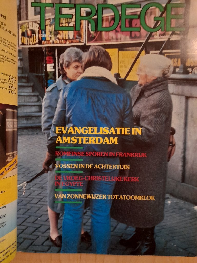DIVERSE NUMMERS TERDEGE 1988 IN BEWAARBAND, Ophalen of Verzenden, Gelezen