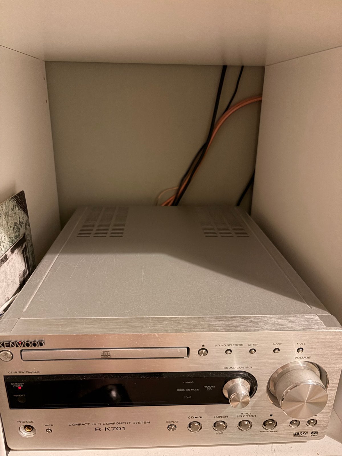 Kenwood R-K701 Compact Hi-Fi Component Systeem, Gebruikt, Microset, Cd-speler, Ophalen