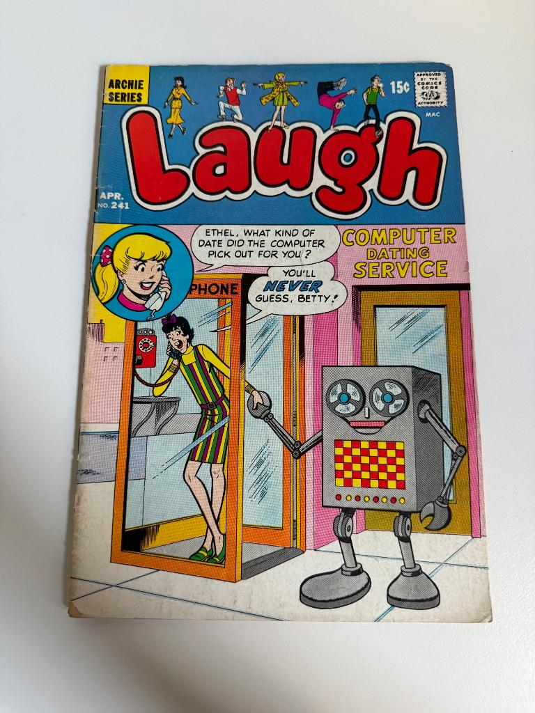 Laugh #241 Archie Comics april 1970, Amerika, Verzenden, Gelezen, Eén comic