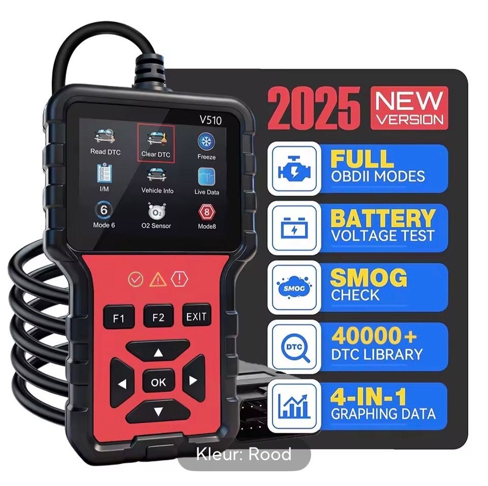 OBD2 Scanner V519 - Auto Diagnosetool voor Foutcodes, Ophalen of Verzenden, Nieuw