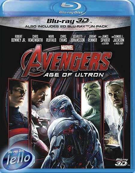 Blu-ray 3D: Avengers 2: Age of Ultron (2015) 2-disc KC nNLO, Cd's en Dvd's, Blu-ray, Ophalen of Verzenden, Nieuw in verpakking