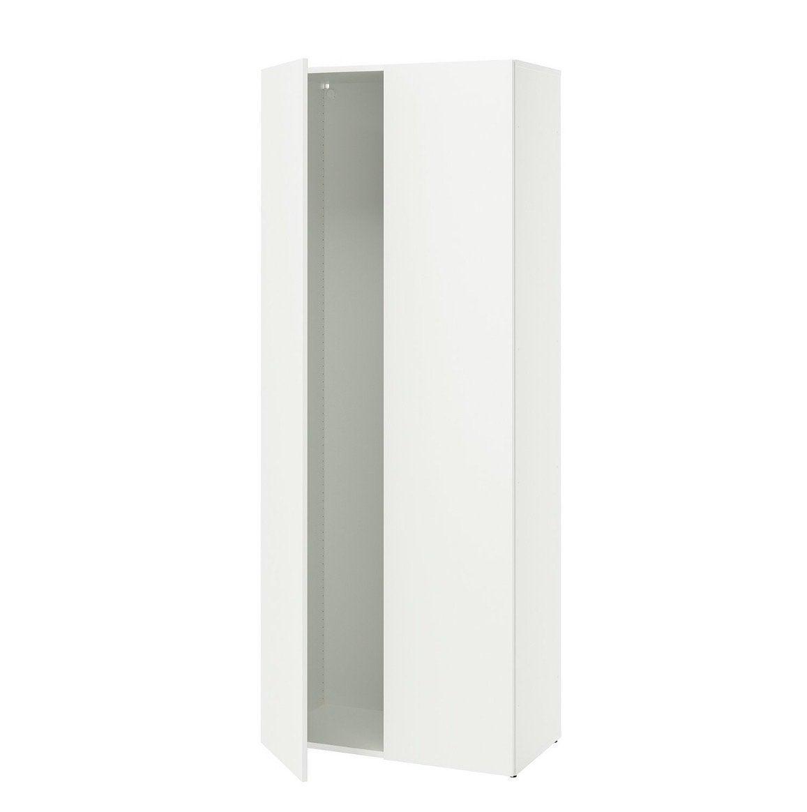 Witte LASTARE (IKEA) kledingkast, Ophalen, Gebruikt, 200 cm of meer, 50 tot 100 cm