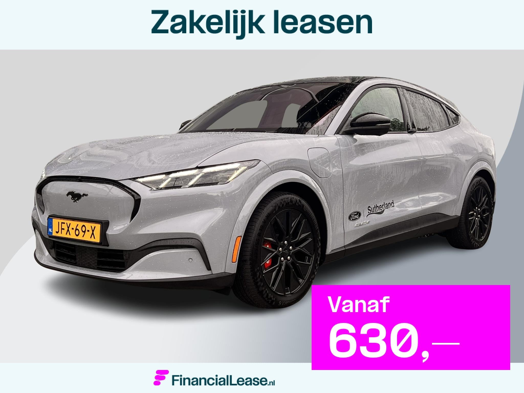 Ford Mustang Mach-E Extended Premium RWD 91 kWh 294pk | Tech, Automaat, Achterwielaandrijving, Gebruikt, Zwart