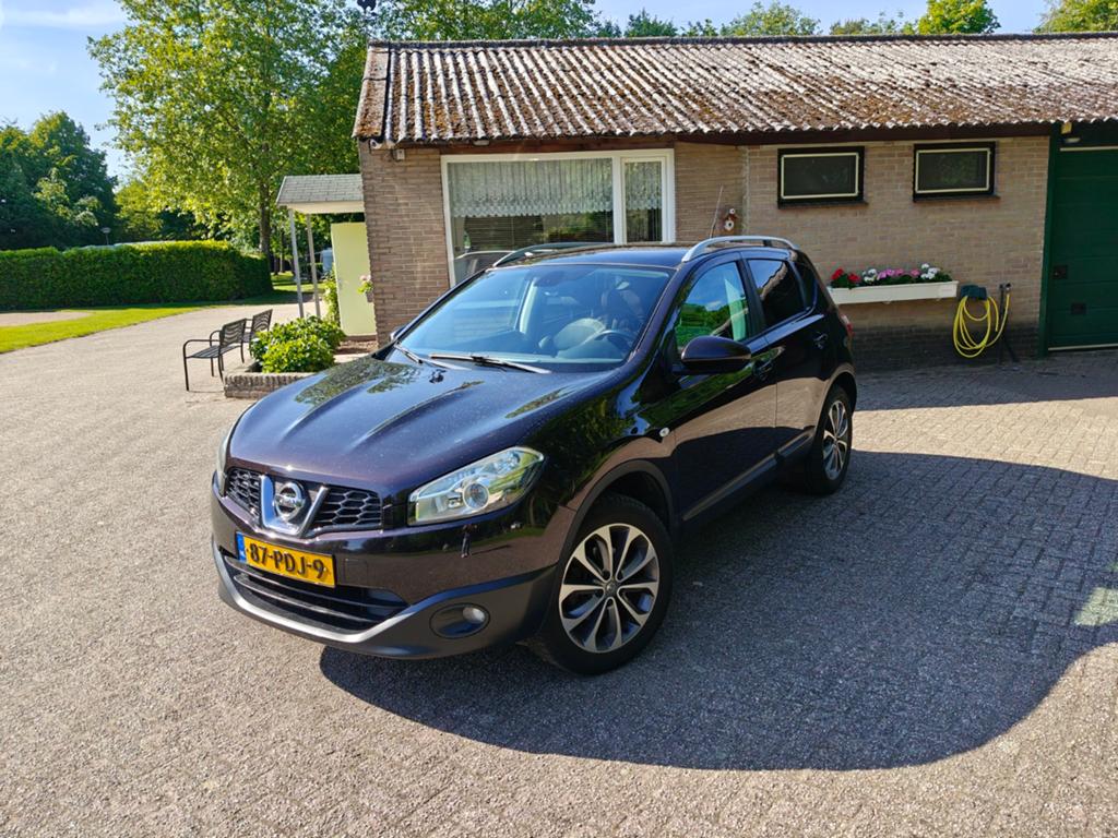 Nissan Qashqai 1.6 2WD 2011, Voorwielaandrijving, Zwart, 1210 kg, Origineel Nederlands