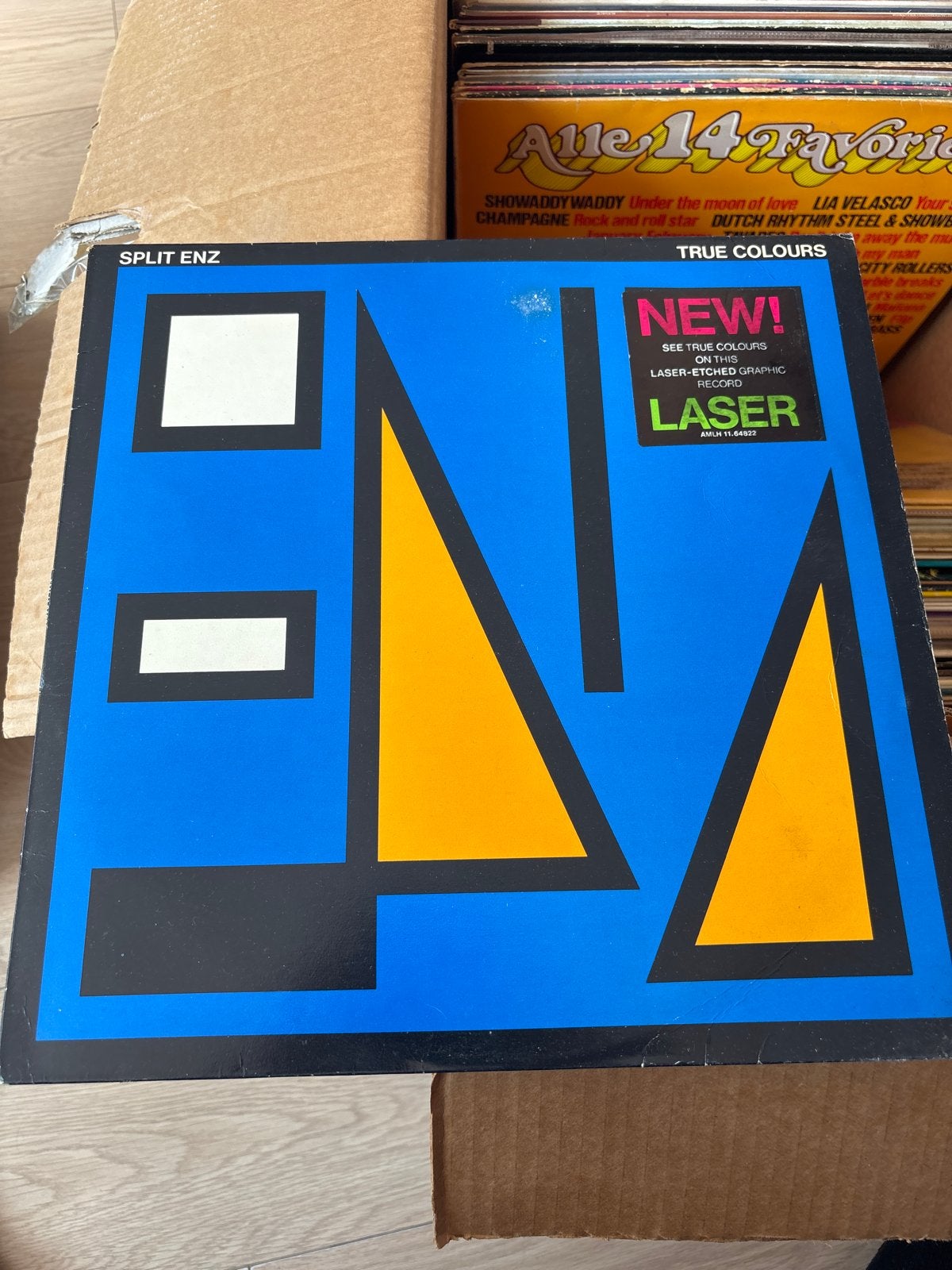 Split Enz - True Colours (Laser-Etched Vinyl), LP, Gebruikt, Pop, Speciale editie