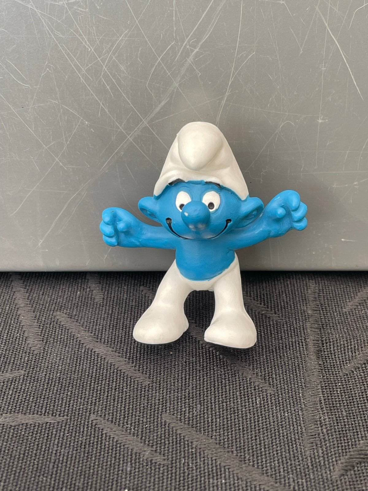 Vintage Smurf figuurtje - Schleich 1980, Verzamelen, Ophalen of Verzenden, Gebruikt, Overige Smurfen, Poppetje, Figuurtje of Knuffel