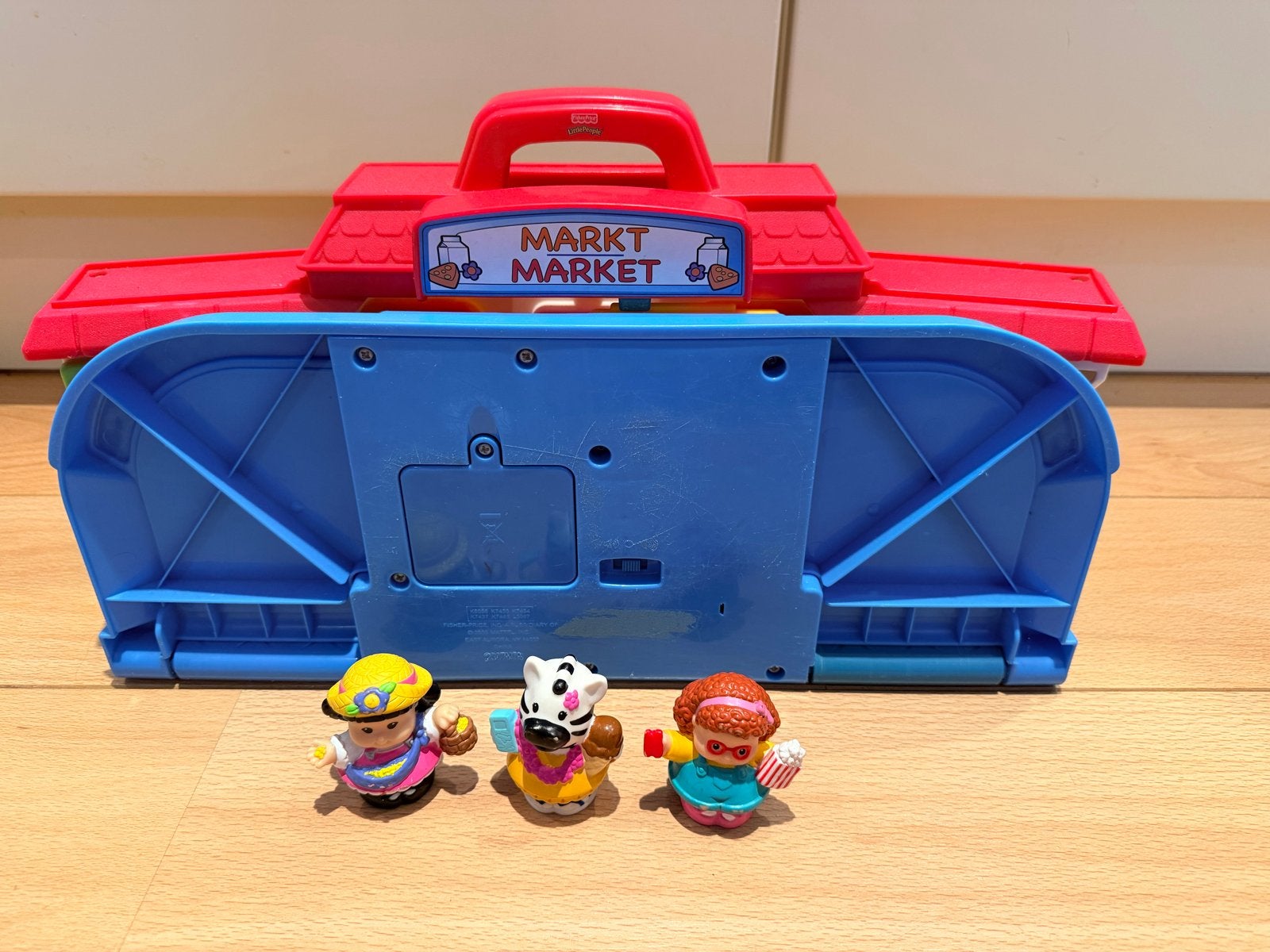 Fisher-Price Little People Markt met geluid (NL/EN), Kinderen en Baby's, Speelgoed | Fisher-Price, Ophalen, Gebruikt, Overige typen