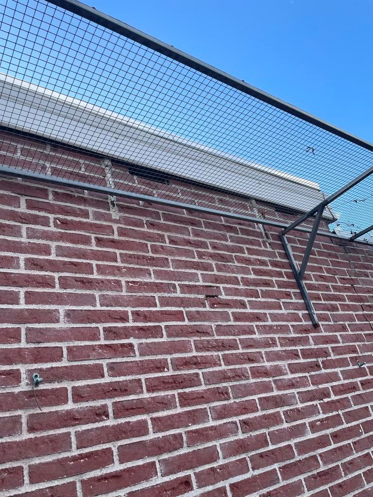 Gegalvaniseerd gaas met 12 beugels, Ophalen, Gebruikt, 10 tot 20 meter, Gaas