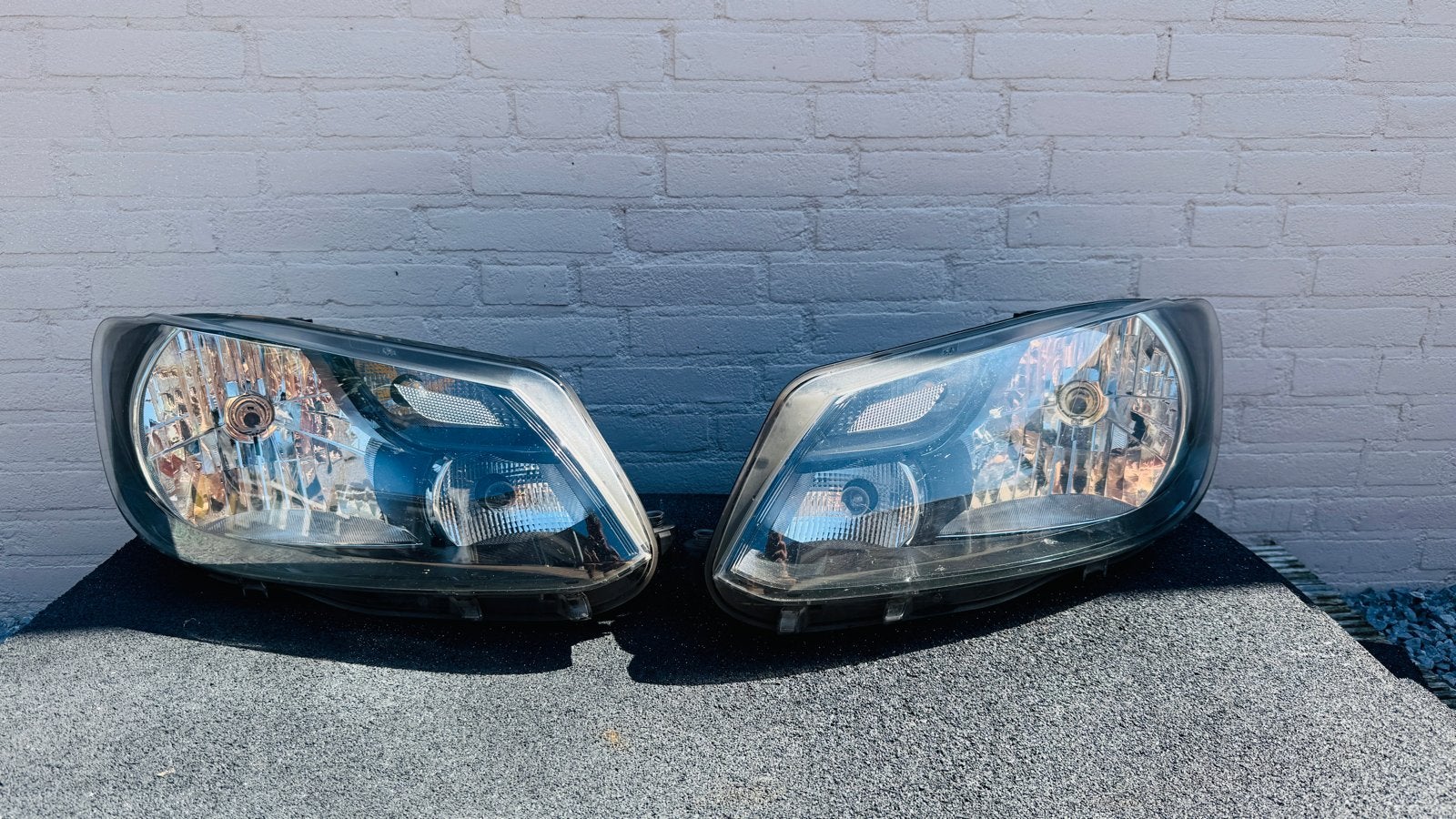 Koplampen set VW Caddy MK3 Facelift 2011-2015 (incl. lampen), Auto-onderdelen, Ophalen, Gebruikt, Volkswagen