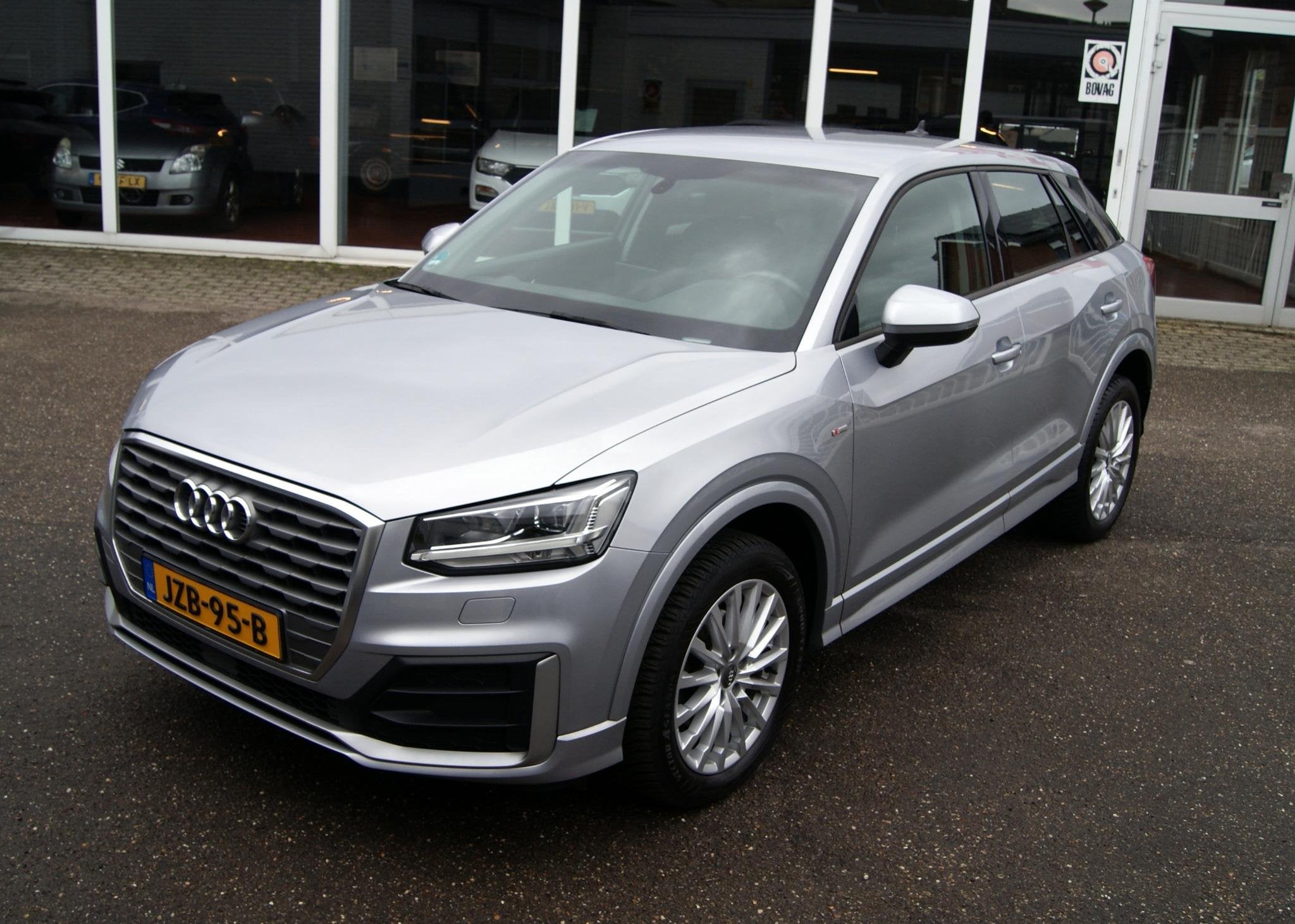 Audi Q2 30 TFSI S Edition Navi,Clima,Cruise,Pdc,RIJKLAARPRIJ, 12 maanden, Stof, Gebruikt, 1200 kg