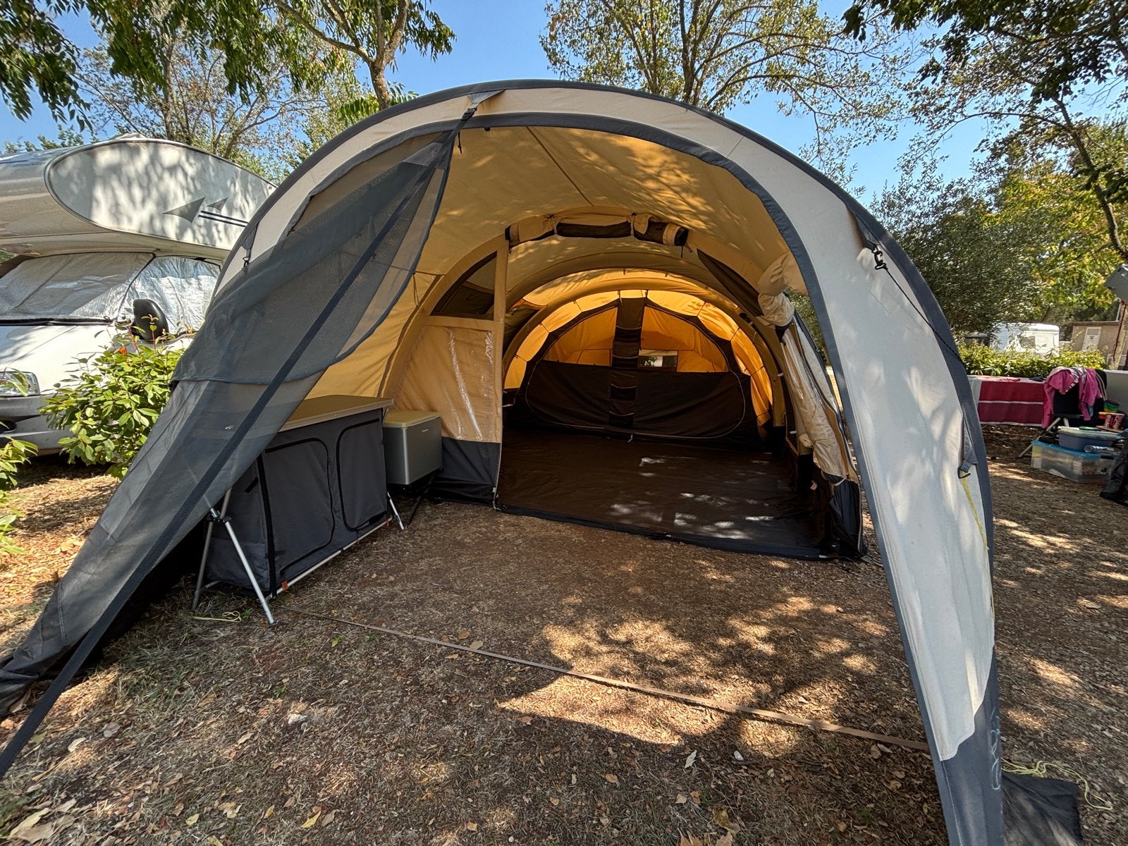Bardani Airwolf 4000 TC opblaasbare tent, Ophalen, Gebruikt, Tot en met 5