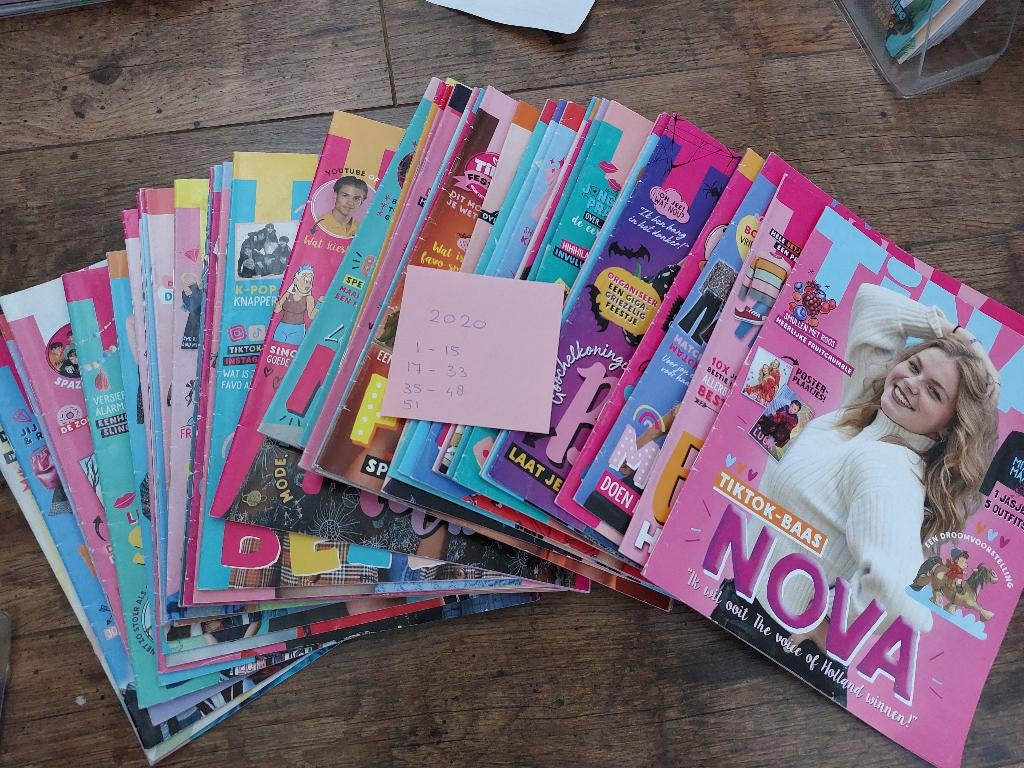 Tina's tijdschriften 2020  47 stuks, Ophalen of Verzenden, Gelezen, Overige typen