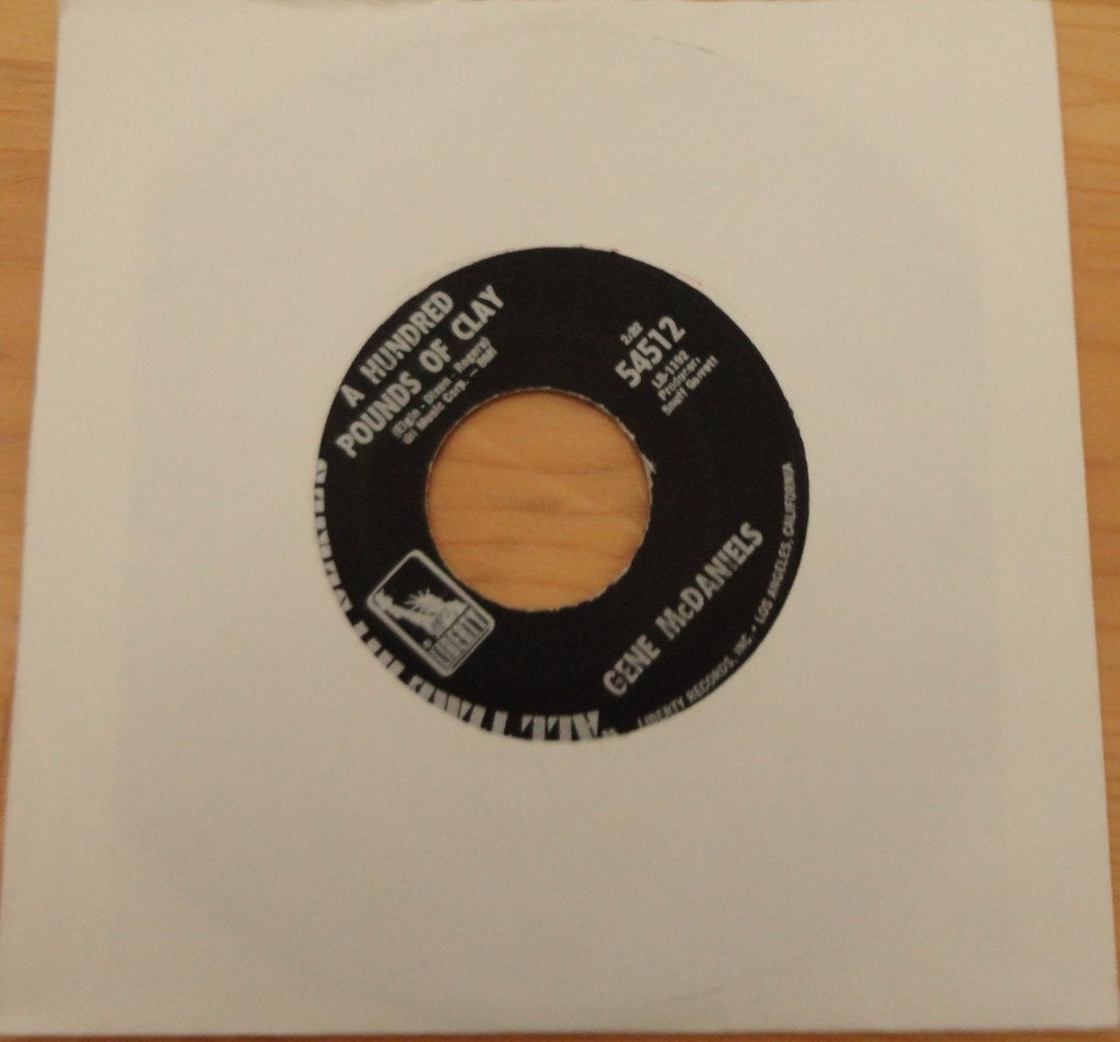 Gene McDaniels > A hundred pounds of Clay, Ophalen of Verzenden, Gebruikt, 7 inch, Pop