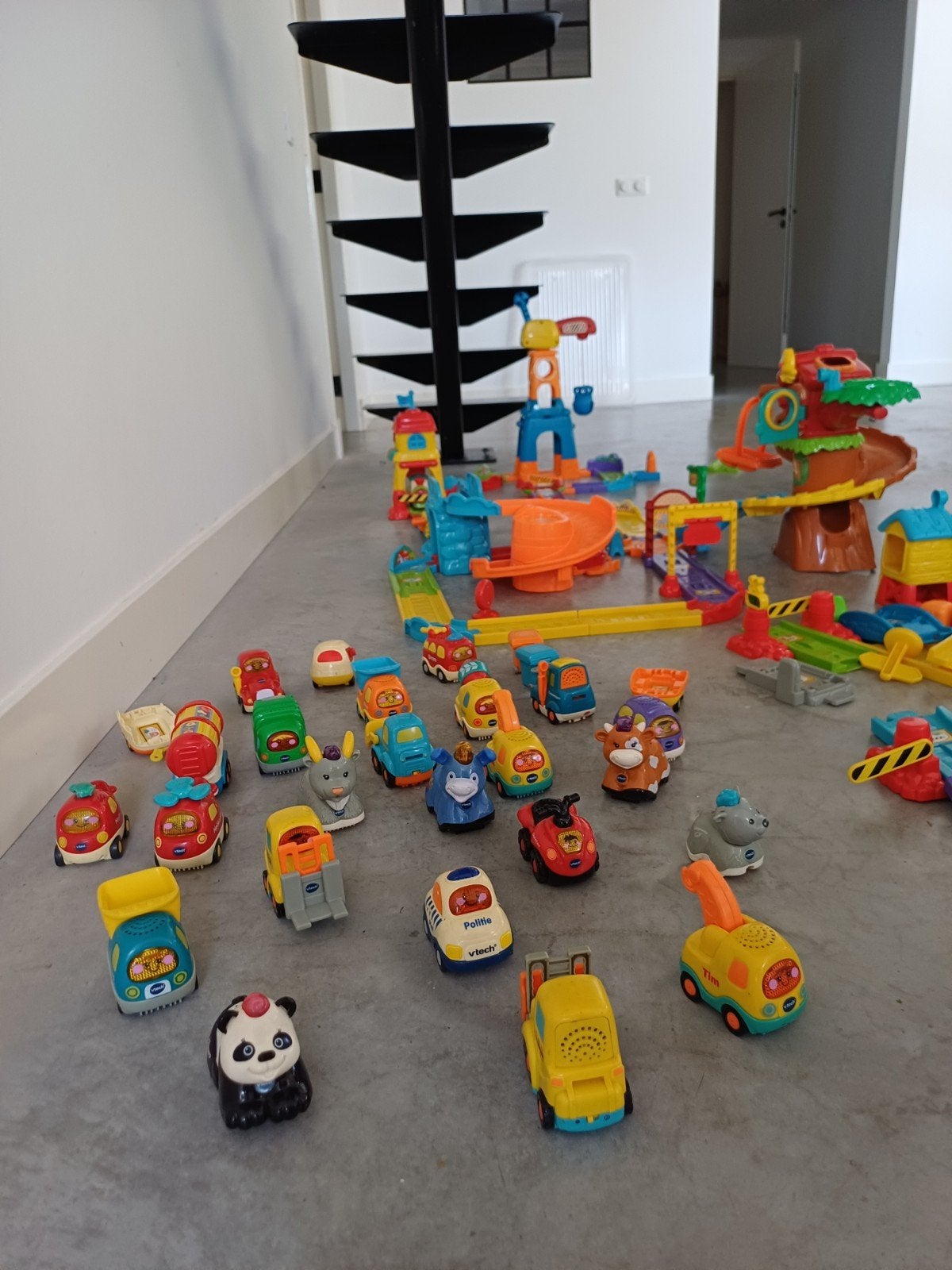 Grote VTech Toet Toet Auto's en Zoef Zoef Dieren collectie, Ophalen, Gebruikt