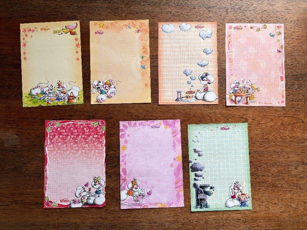 Diddl memoblaadjes met verschillende designs, Verzenden, Diddl, Nieuw, Papier, Kaart of Schrift