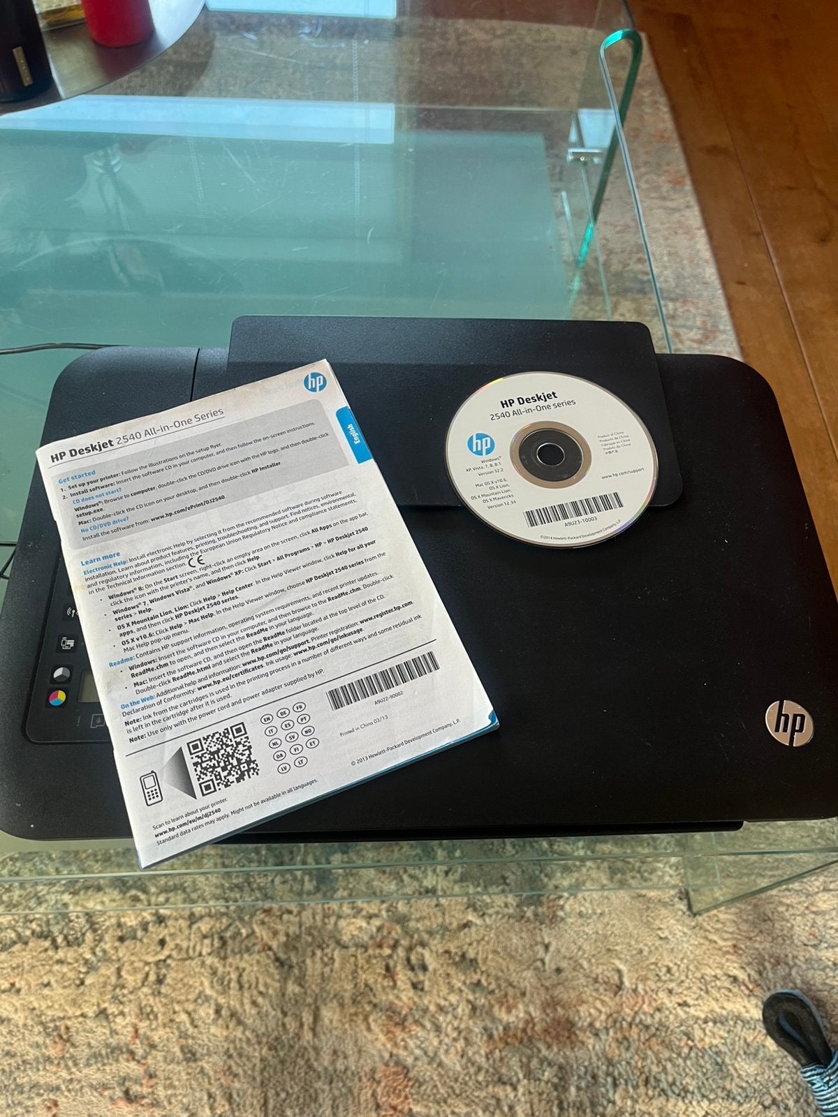 HP printer, Computers en Software, Ophalen, Gebruikt